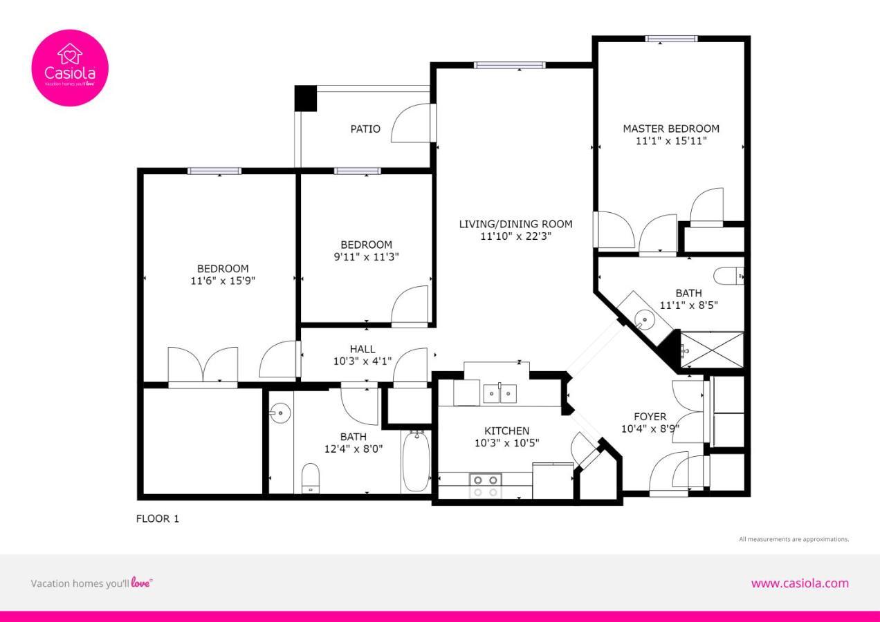 Ground-floor Next To Vista Cay Clubhouse And Pool! Appartamento